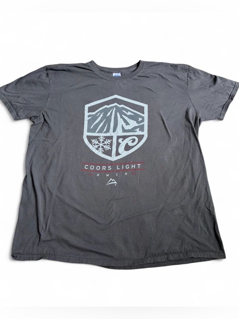 Coors Light Beer Shield Shirt XL 100% cotton